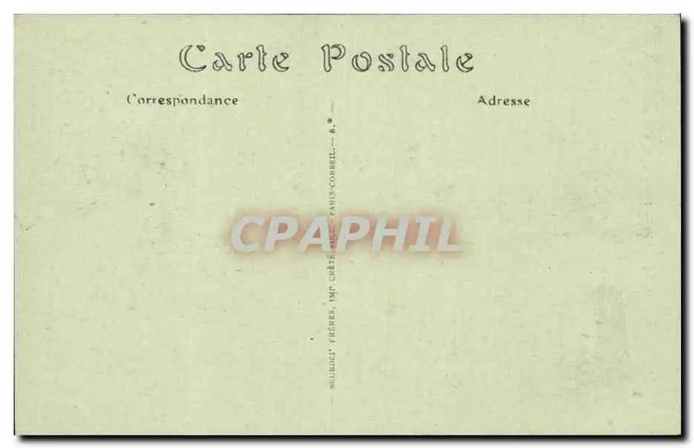 La Rochelle — Porte de la Grosse-Horloge — Imp. Frères Corderil, Paris - Rückseite