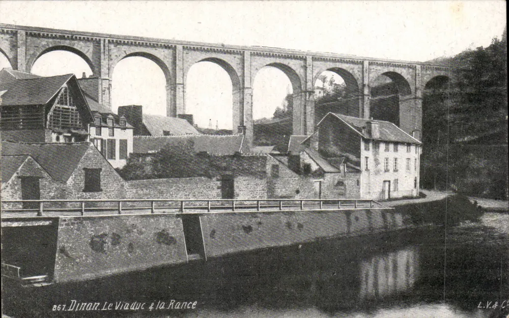 Dinan - O Viaduto & a Rance — L.V.& Cie, n° 867 - Frente