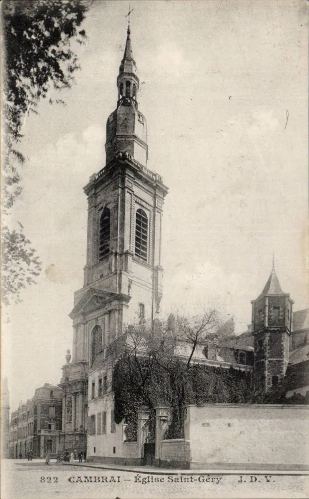 Cambrai — Igreja de São Géry — J.D.Y. n°822 - Frente