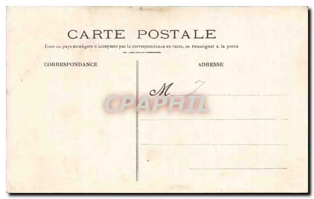 Cambrai — Igreja de São Géry — J.D.Y. n°822 - Verso