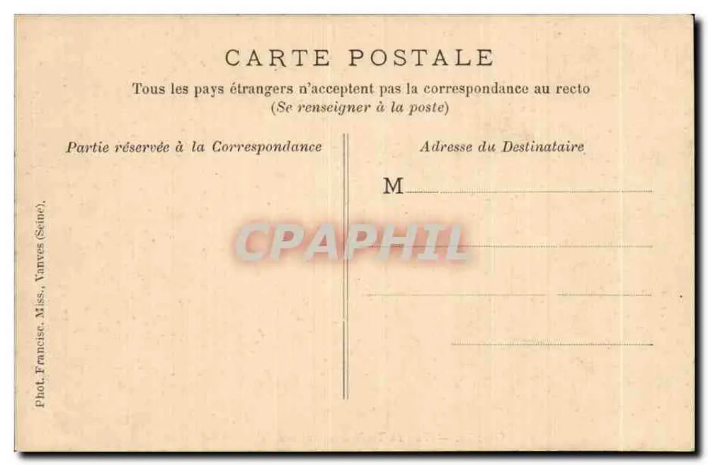 Galilée — Vue de Tibériade, prise de l'ouest — Phot. Francis, Vanves (Seine) - Rückseite