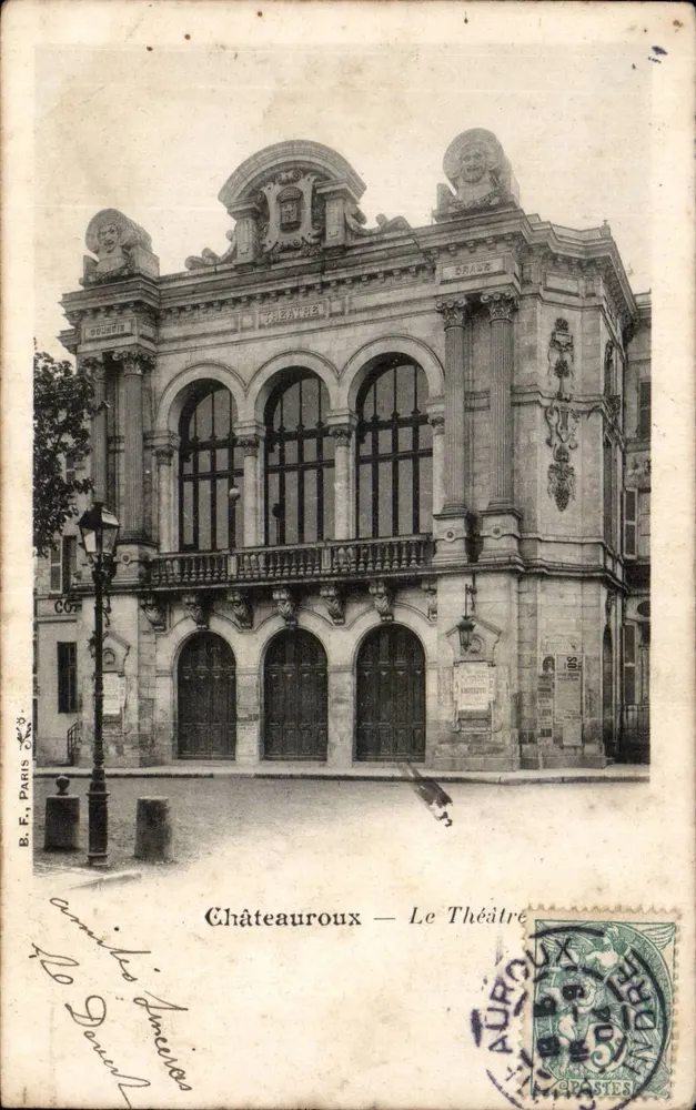 Châteauroux — O Teatro — B. F. Paris - Frente