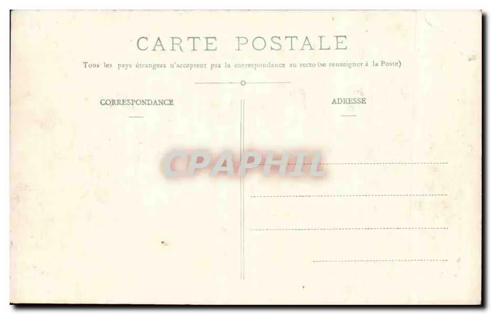 Foursas-les-Bains — Felsen des Port Napoléon — n°8 - Rückseite
