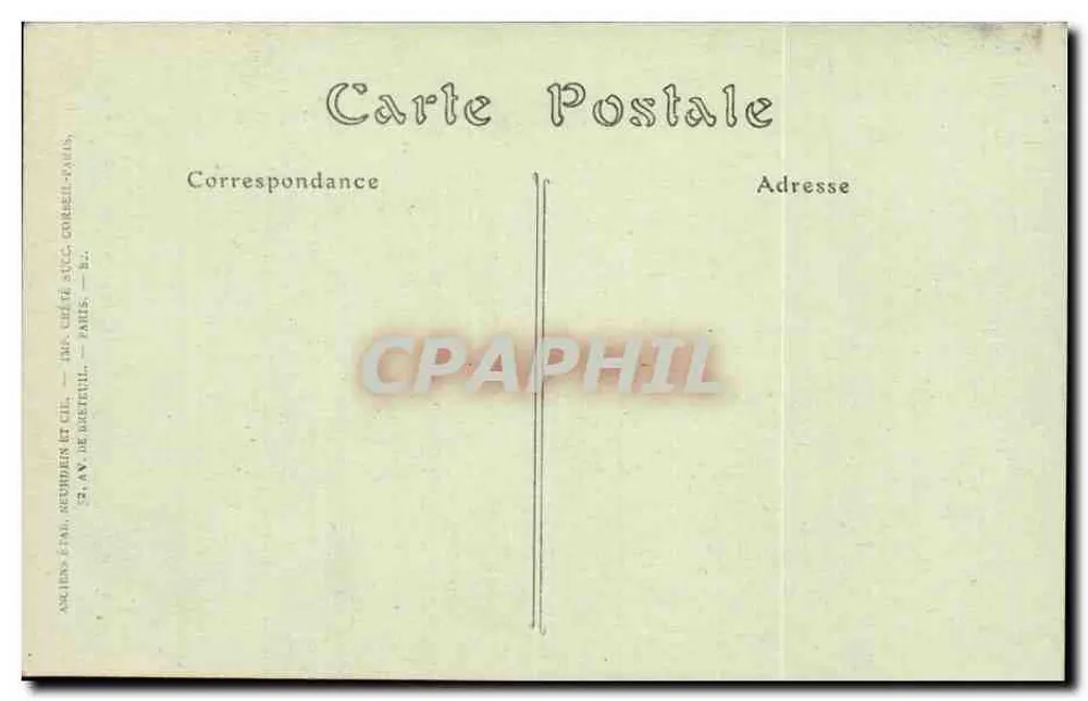 Catedral de Le Mans — Contorno do Coro — R. Barbier, editor — Le Mans - Verso