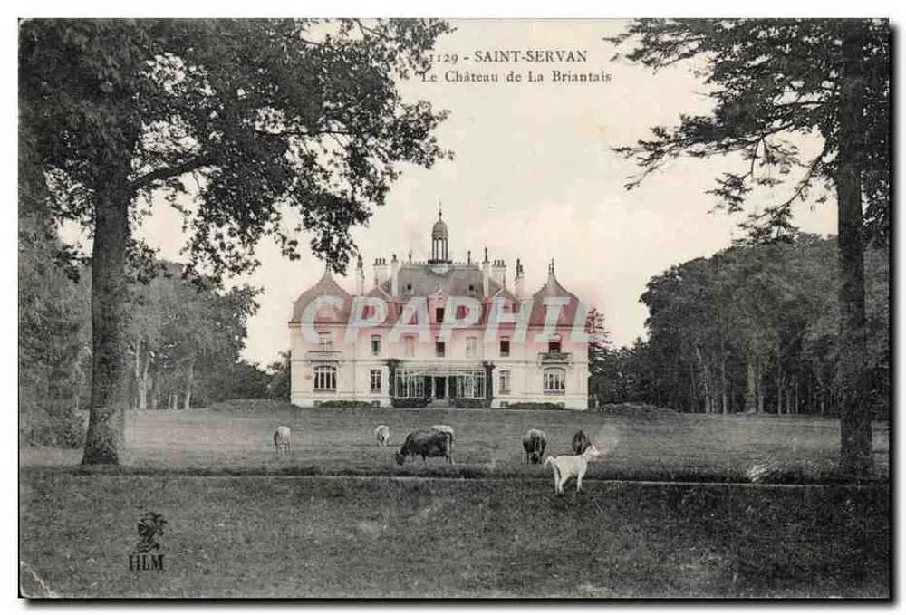 Saint-Servan — Schloss Briantais — HLM - Vorderseite