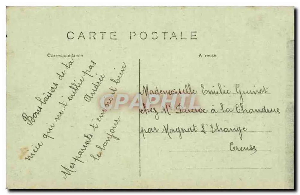 Paris — Porta Saint-Martin — J. II. — n°194 - Verso