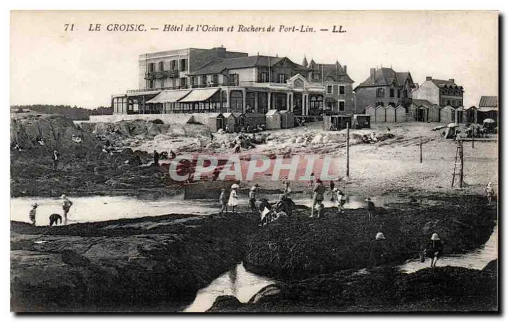 Le Croisic — Hotel de l'Océan und Rochers de Port-Lin — LL. — n°71 - Vorderseite