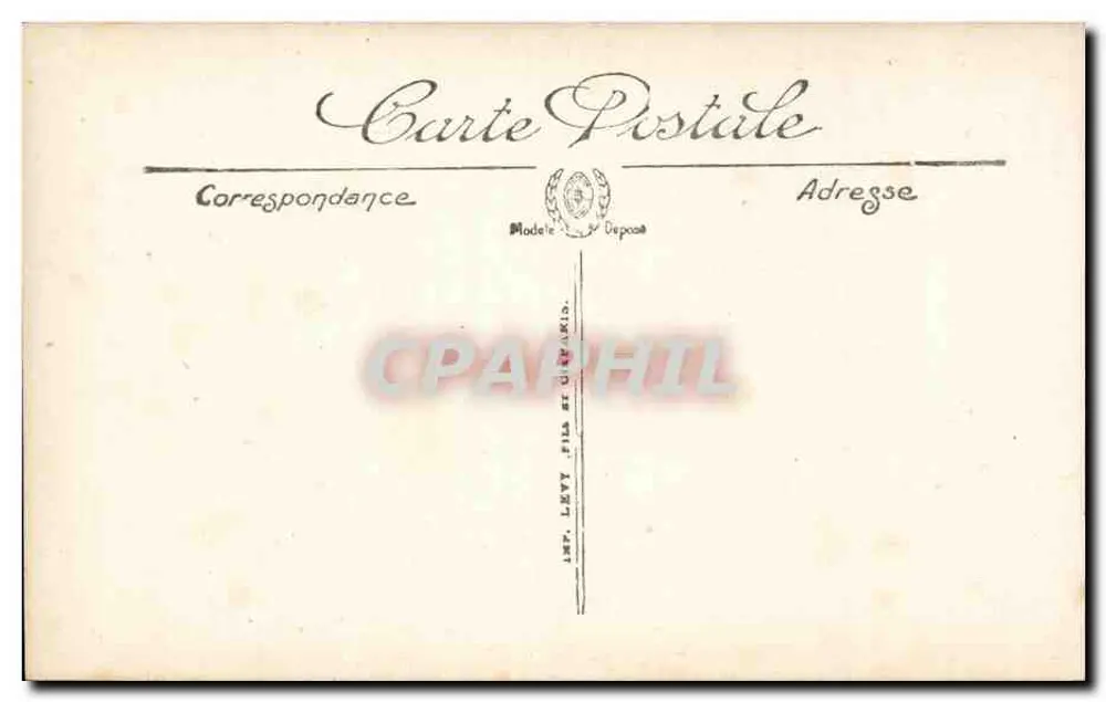 Le Croisic — Hotel de l'Océan und Rochers de Port-Lin — LL. — n°71 - Rückseite