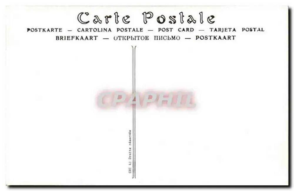 Auvergne — Ein Schäfer — M.T. I.L. n°301 - Rückseite