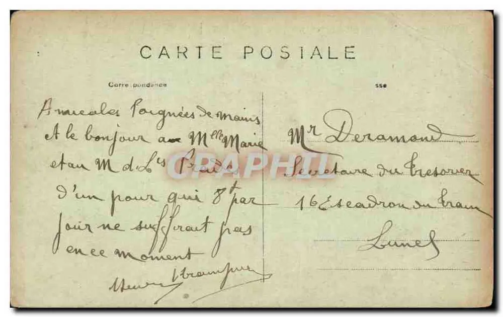 Paris (7º e 8º) — Ponte Alexandre III — J. II - Verso