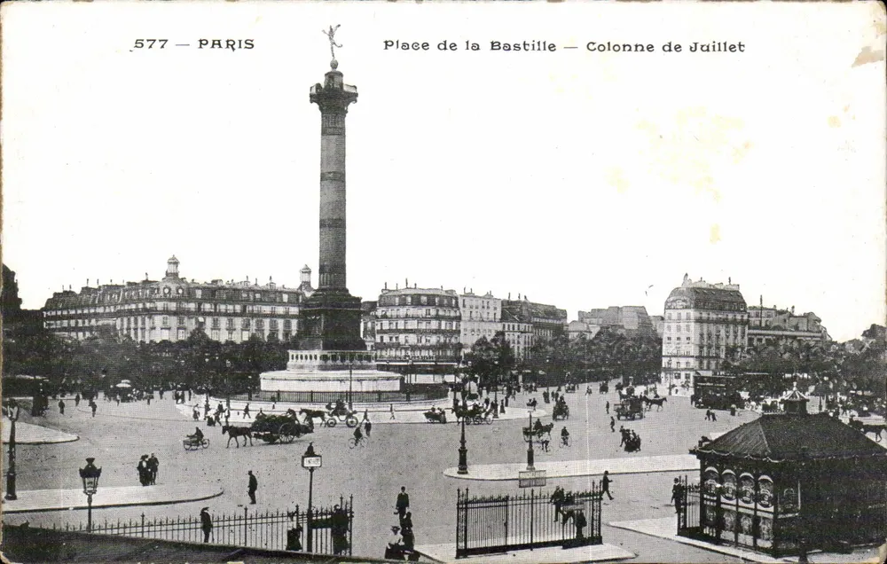 Place de la Bastille — July Column — Verleger Paris, Nr. 577 - Vorderseite