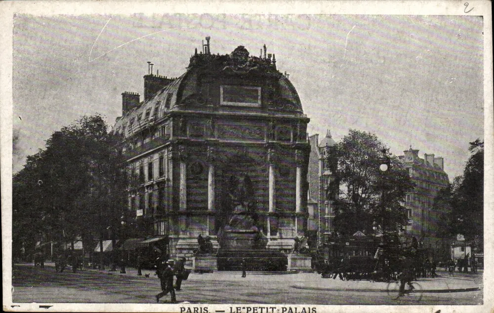 Paris — O Pequeno Palácio — H. Billy, Editor, rua das Cornas, Paris - Frente