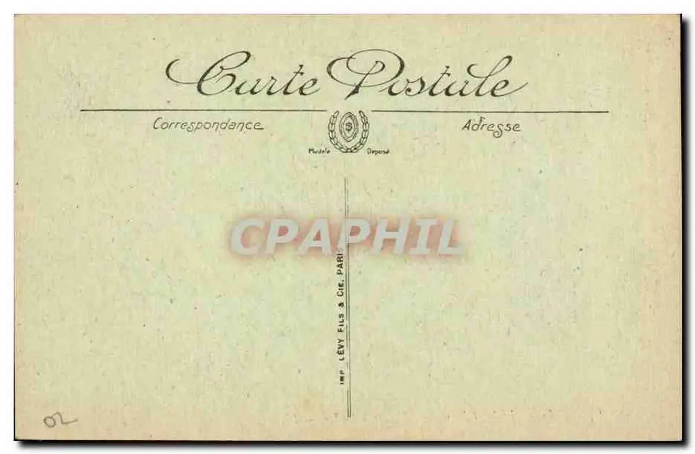 PARIS — O Pequeno Palácio — The little Palace — LL - Verso