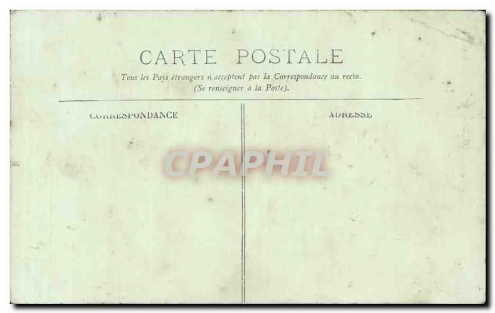 Langeais — O Castelo — Uma Porta — LL - Verso