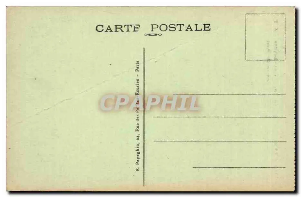 Torre Saint-Jacques - A.P. - Paris - Verso