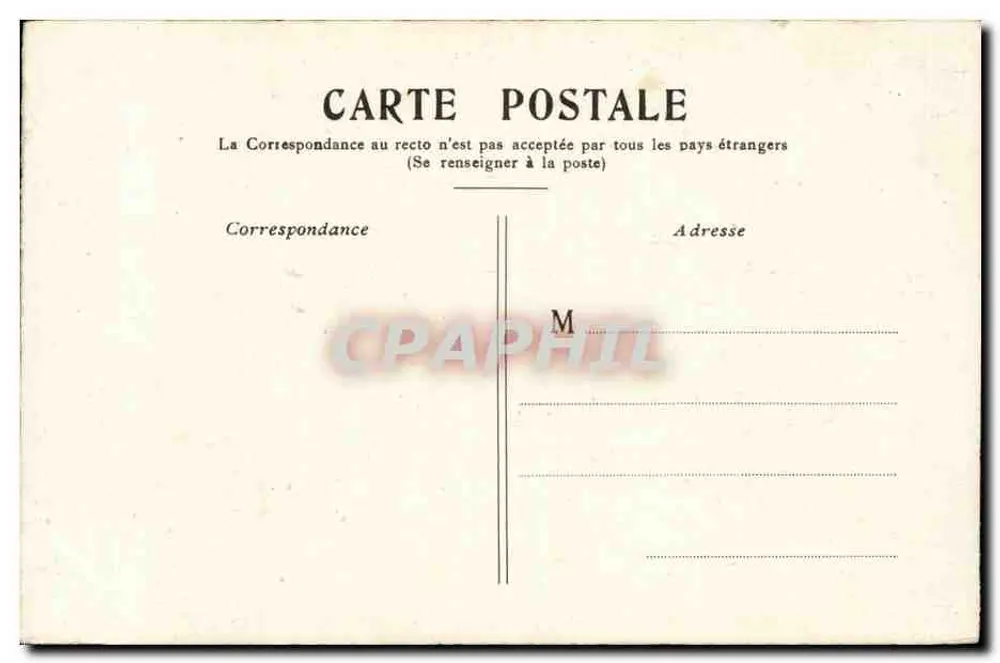 Paris — A Coluna Vendôme — editor não visível - Verso