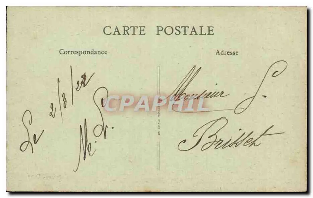 Lyon - A Prefeitura — n°40 — editor não visível - Verso