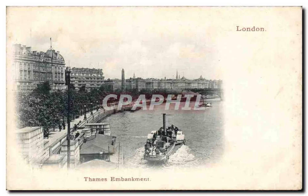 Thames Embankment — London — Verlag unbekannt - Vorderseite