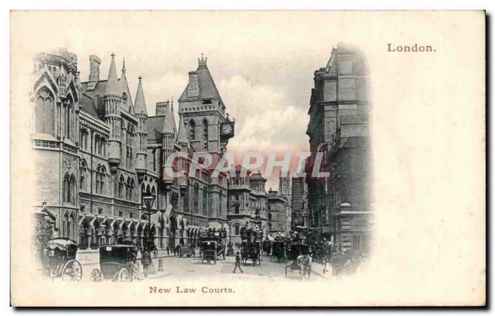 New Law Courts — London — Verlag nicht sichtbar - Vorderseite