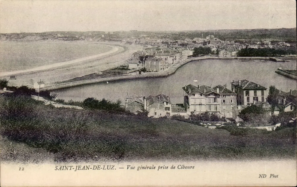 Saint-Jean-de-Luz — Allgemeiner Blick von Ciboure — ND Phot, n°12 - Vorderseite