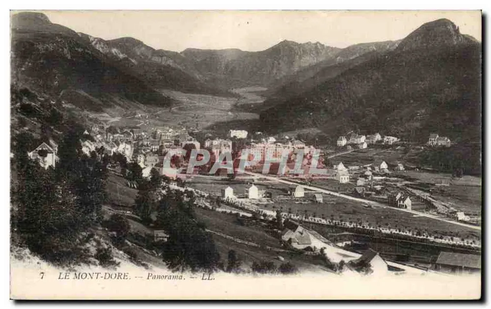 Le Mont-Dore — Panorama — LL. - Frente