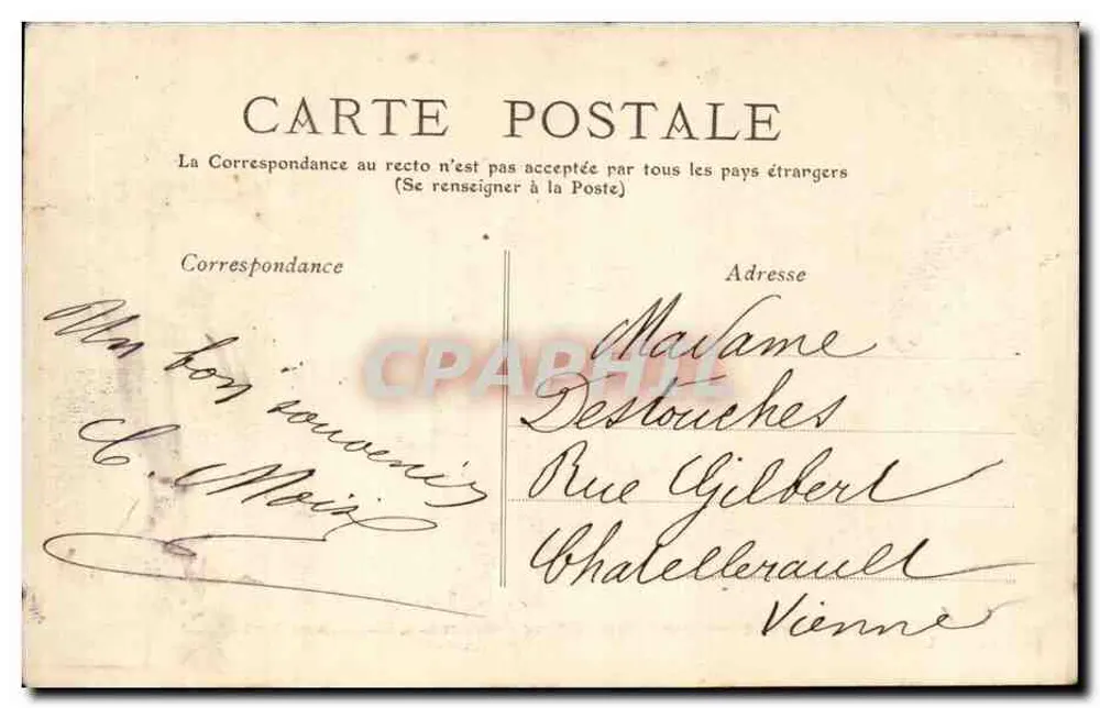 Saint-Junien — Ostensionen : Kapelle Place de la Bascule, Hermitage von Saint Amand — Au Grand Livre - Rückseite