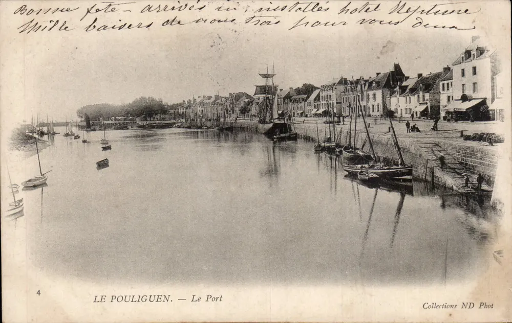 Le Pouliguen — O Porto — Coleções ND Fot - Frente