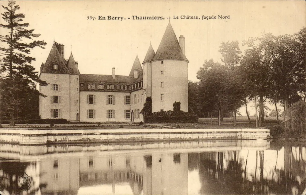 Thaumiers - Das Schloss, Nordfassade — In Berry — n° 537 - Vorderseite