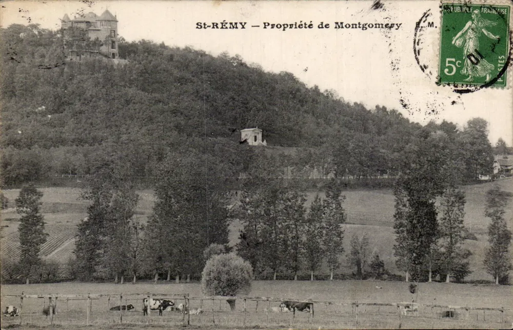 St-RÉMY — Propriedade de Montgomery — E. Maisuit, fot. edit., Paris - Frente