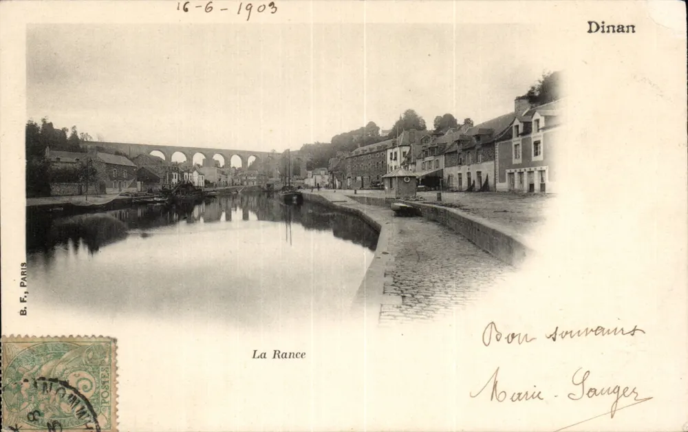 Dinan — A Rance — B. F. Paris - Frente