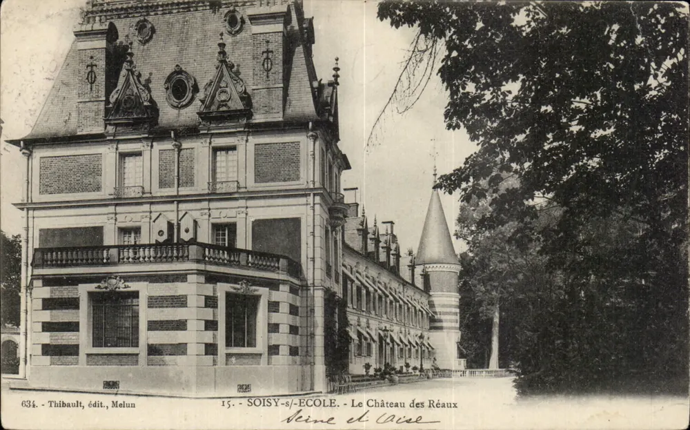 O Castelo dos Réaux — Soisy-s/Ocole — Thibault, editor. Melun, n° 634 - Frente
