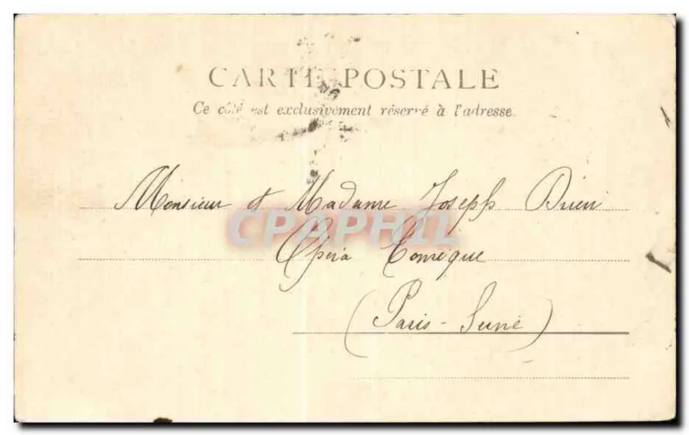 Monte Carlo — Theater und Terrassen — Verlag Monte Carlo - Rückseite