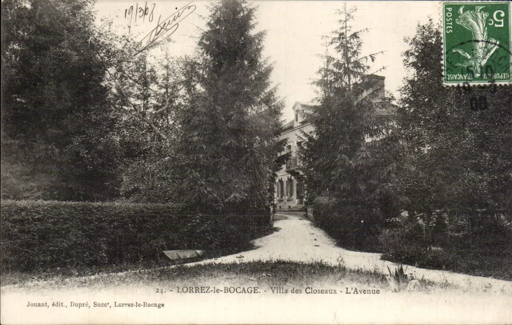 LORREZ-LE-BOCAGE - Villa des Closeaux - Die Avenue - Vorderseite