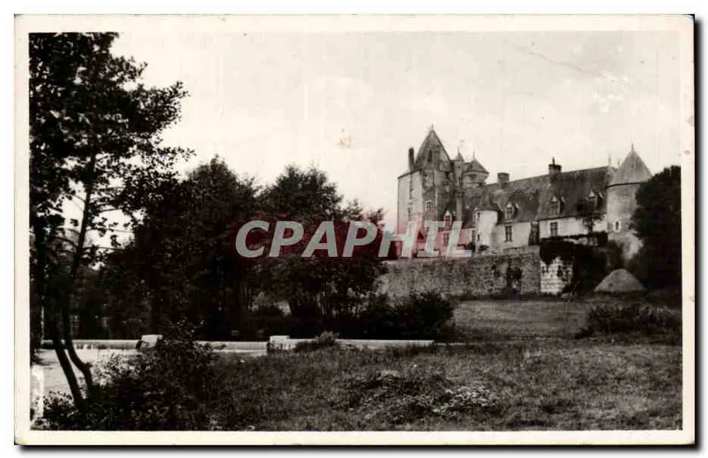 Schloss Angillon — Ufer der Sauldre — Edition PO-ALIBIURE - Vorderseite