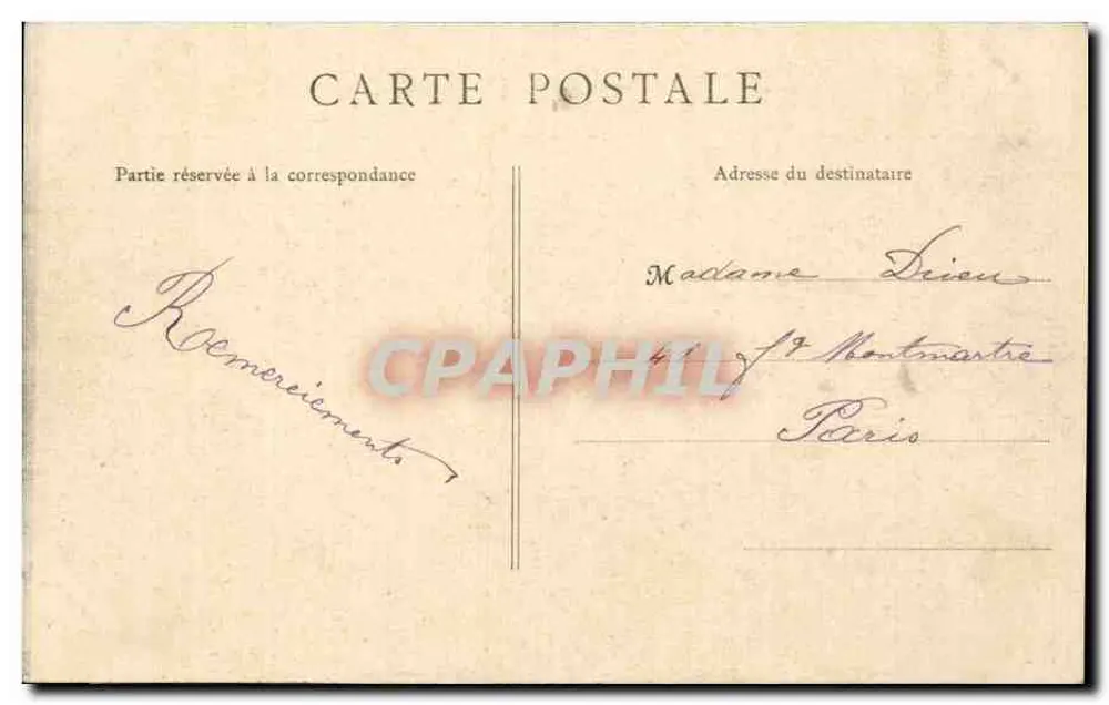 Pierrefitte (H.-Pyr.) — Vista geral — B. F., Paris - Verso