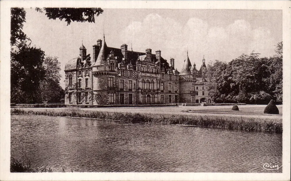 Castelo de Esclimont — Environs d'Ablis — editor Cim - Frente