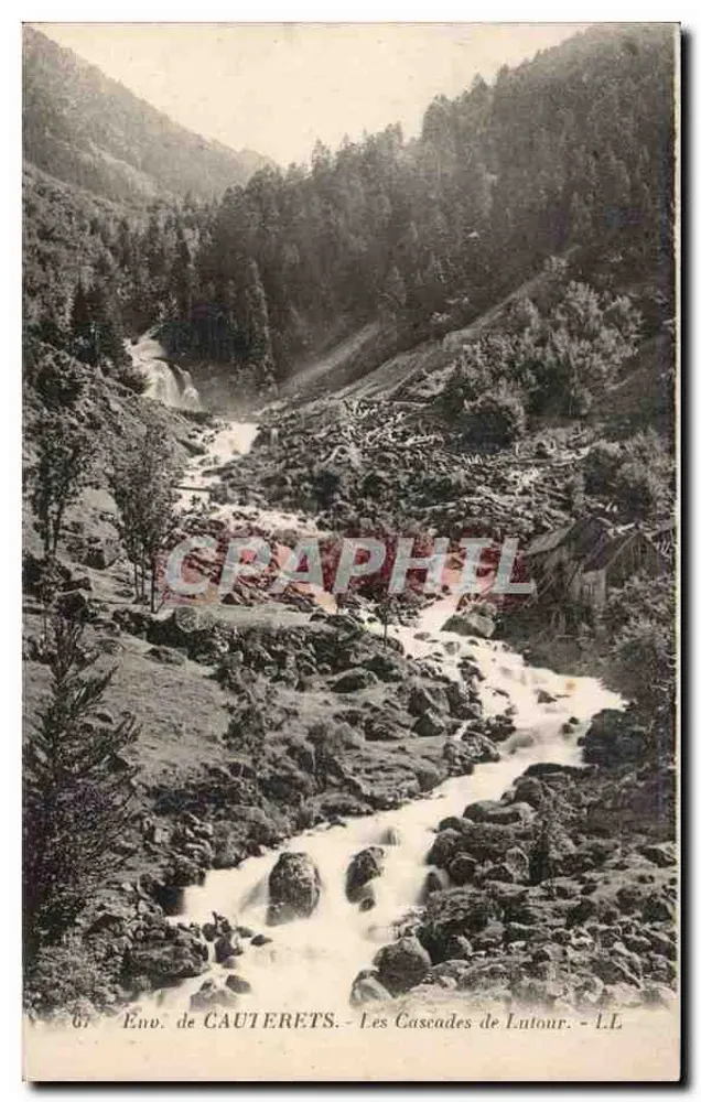 Env. de CAUTERETS - As Cataratas de Lutour - LL 67 - Frente