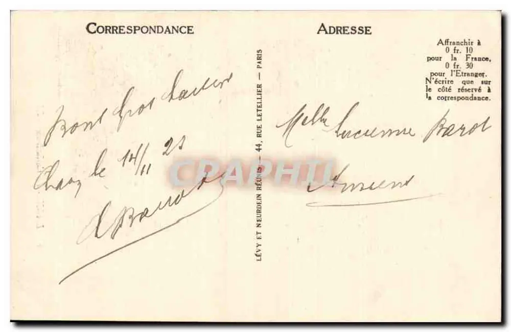 Laon - A Catedral — LL, n°9 - Verso