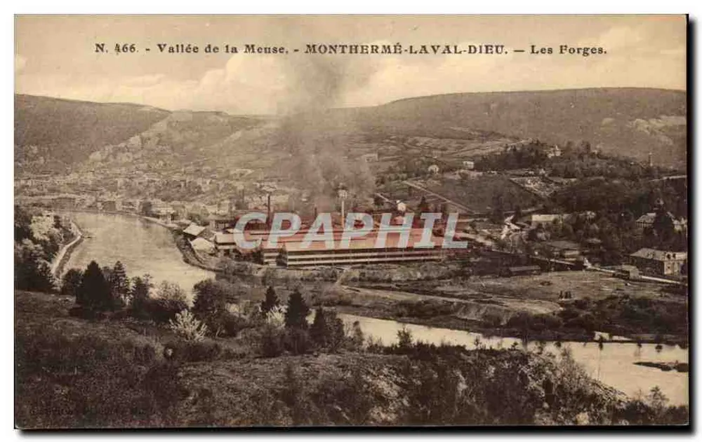Tal der Meuse - Monthermé-Laval-Dieu — Die Forges - Vorderseite