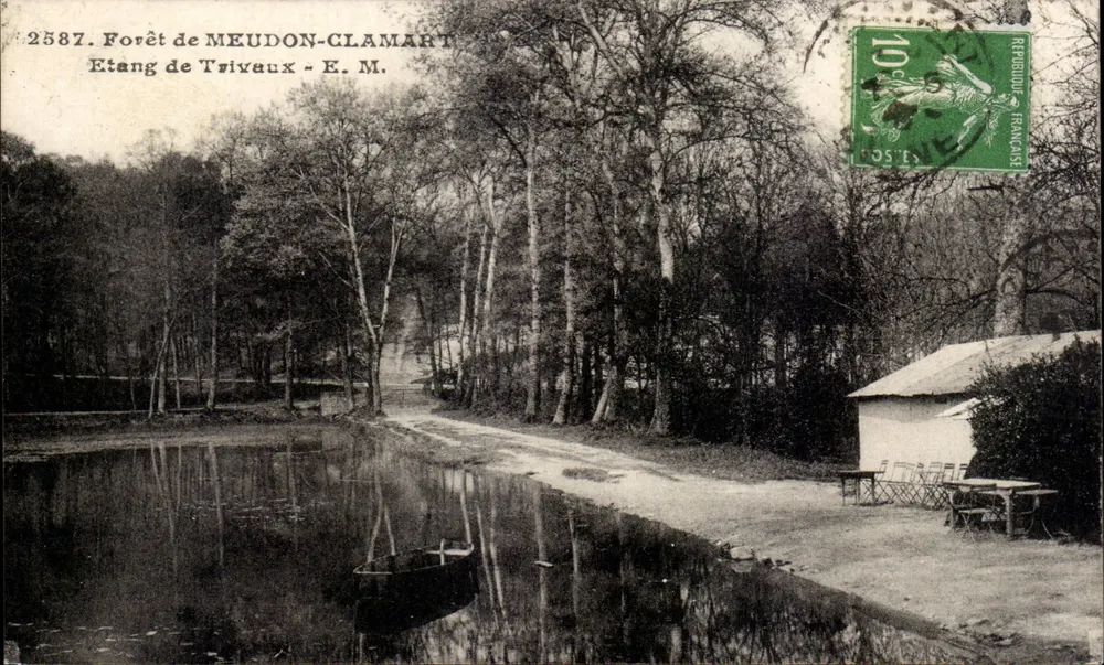 Wald von Meudon-Clamart — Teich von Trivaux — E.M. — Nr. 2587 - Vorderseite