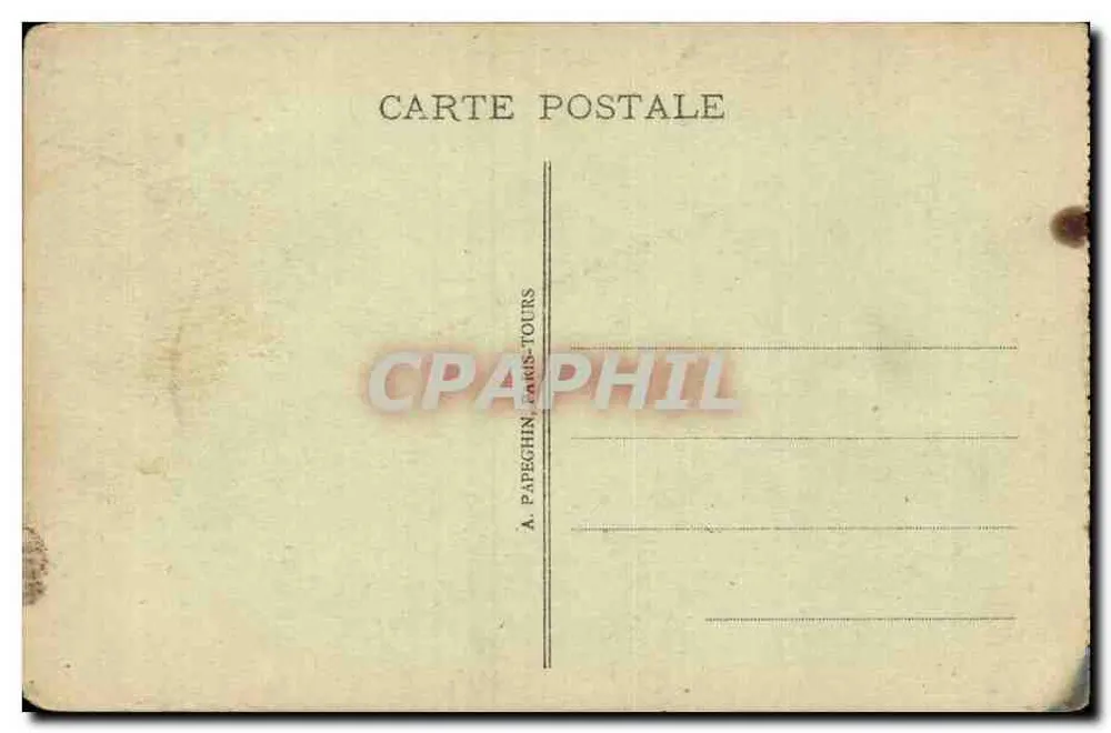 Internationale Ausstellung für Dekorative Künste - Paris 1925 — Nachtsicht — A.P. - Rückseite