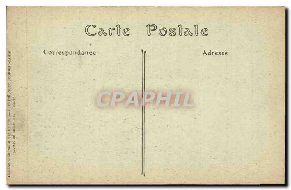 Rouen — Vista geral — View of the town — NDHOT. 763 - Verso