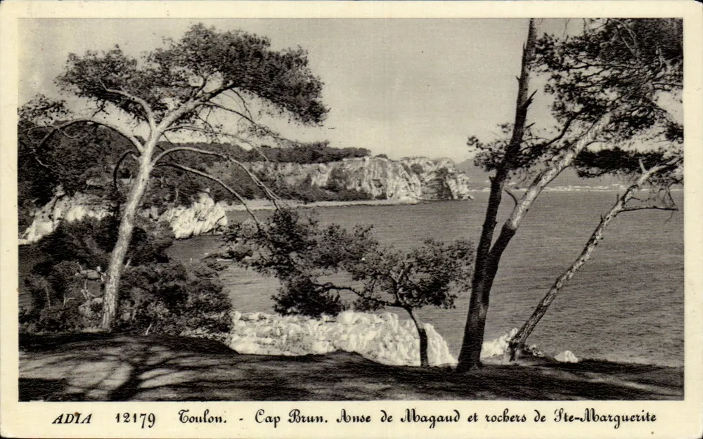 Coulon - Cap Brun, Anse de Magaud und Felsen von Ste-Marguerite — ADIA 12179 - Vorderseite