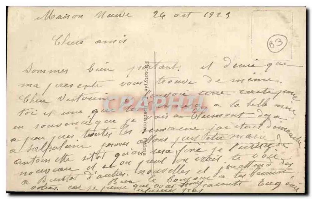 Notre-Dame-du-Port — Vista geral — Chuché H. Lefièvre Coton - Verso