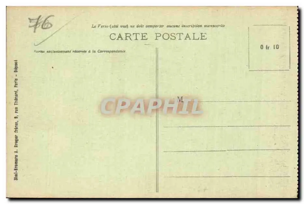 Rouen - Pensionnat J.-B. de la Salle - Parloir - Rückseite