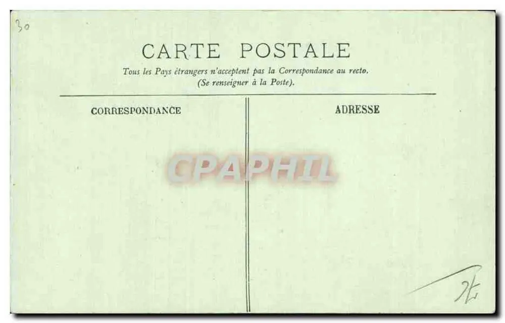 Rouen — A Grande Relógio — LL. n°18 - Verso