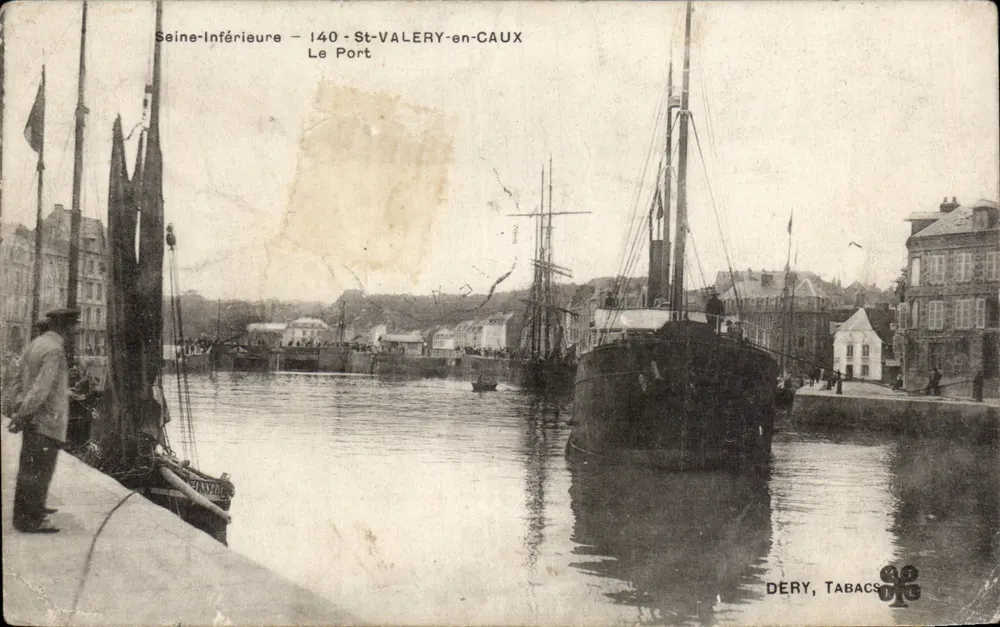 St-Valery-en-Caux — Le Port — DERY, TABACS - Frente