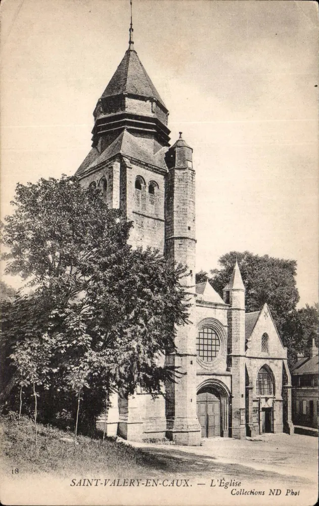 Saint-Valery-en-Caux — La Chiesa — Collezioni ND Phot, n°18 - Recto