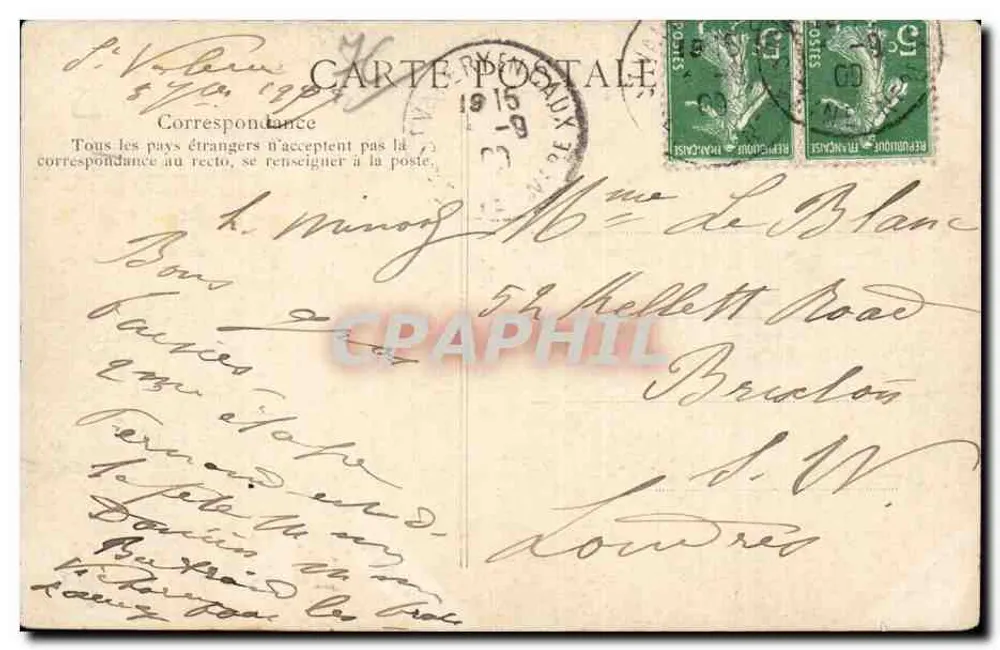 Saint-Valéry-en-Caux — Innenansicht der Kirche — Verlag Littoral, Nr. 529 - Rückseite