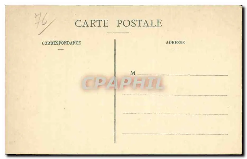 Moulineaux — Denkmal der Soldaten und Schloss Robert — C.V. 707 - Rückseite